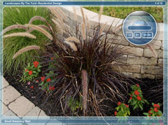 Landsapes By The Yard can dessign and install a coustom landscaping project for your home.